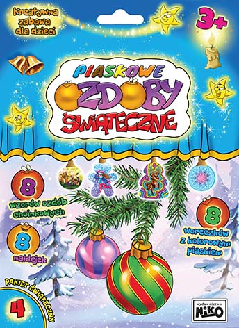 Książka Piaskowe ozdoby świąteczne Pakiet nr 4 
