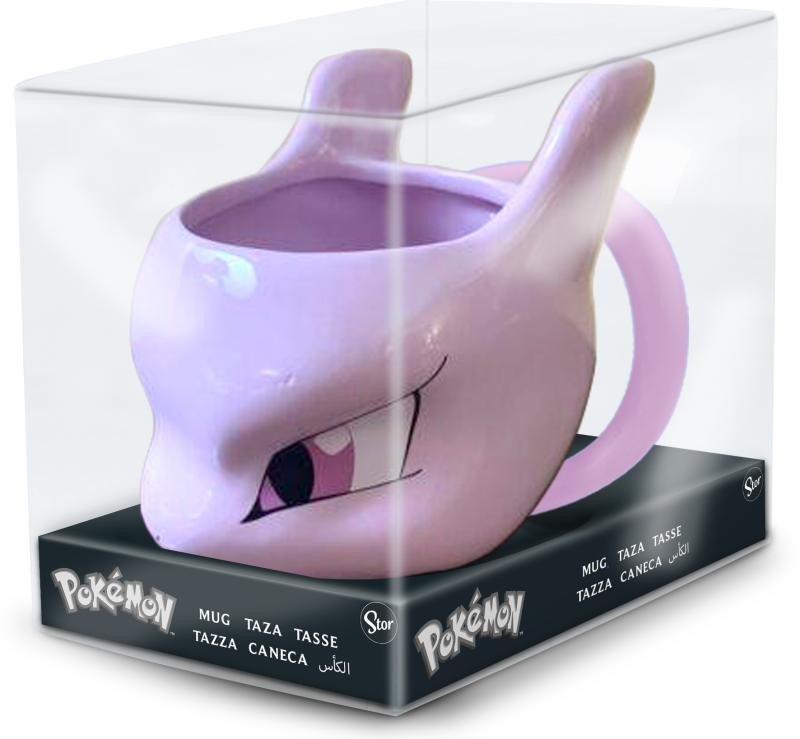 Książka Pokémon 3D Hrnek - Mewtwo 440 ml 