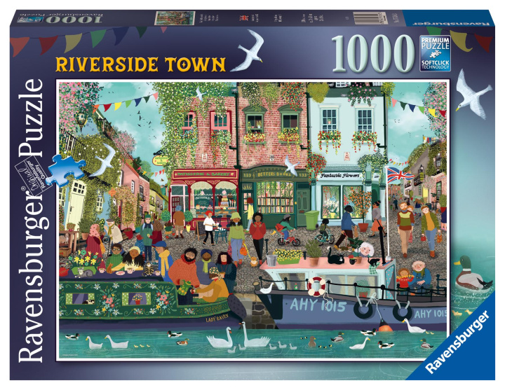Játék Riverside Town 1000 Teile 