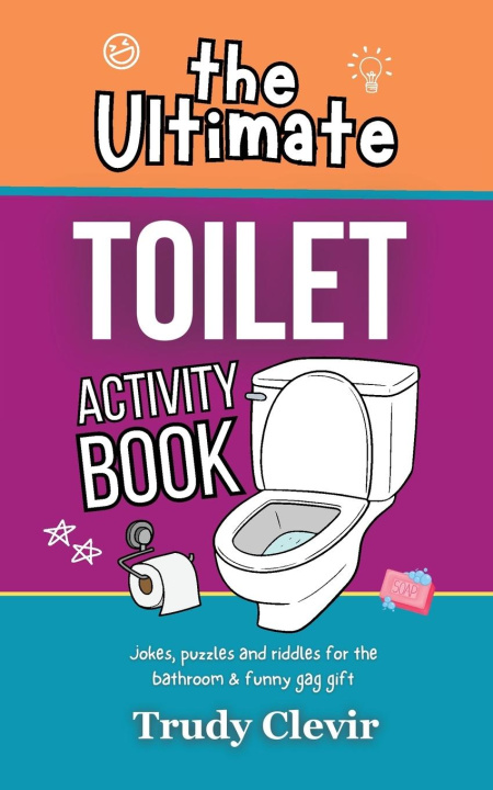 Carte The Ultimate Toilet Activity Book - Jokes, puzzles and riddles for the bathroom and funny gag gift 