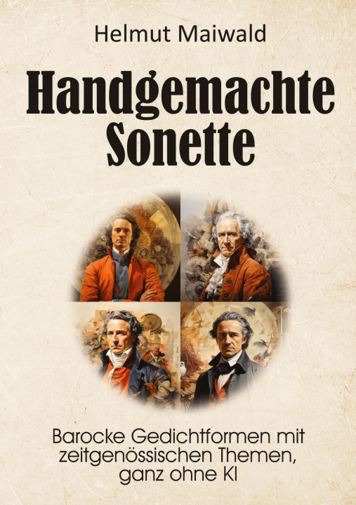 Knjiga Handgemachte Sonette Helmut Maiwald