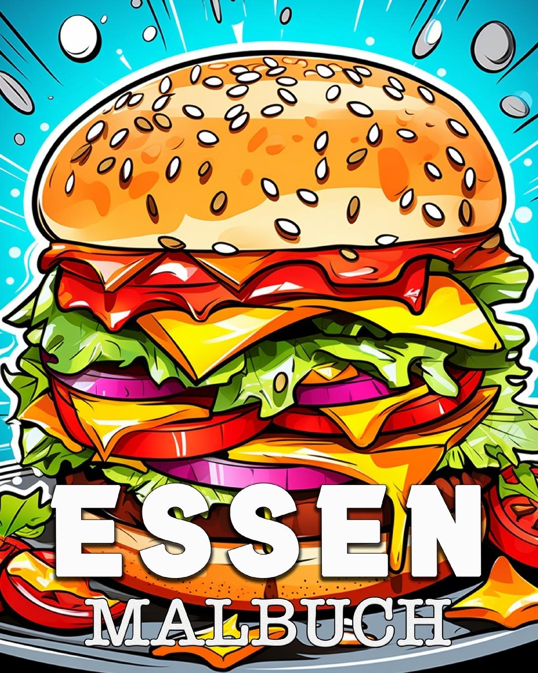 Kniha Essen Malbuch Anna Colorphil