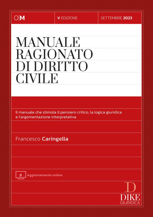 Книга Manuale ragionato di diritto civile. Settembre 2023 Francesco Caringella