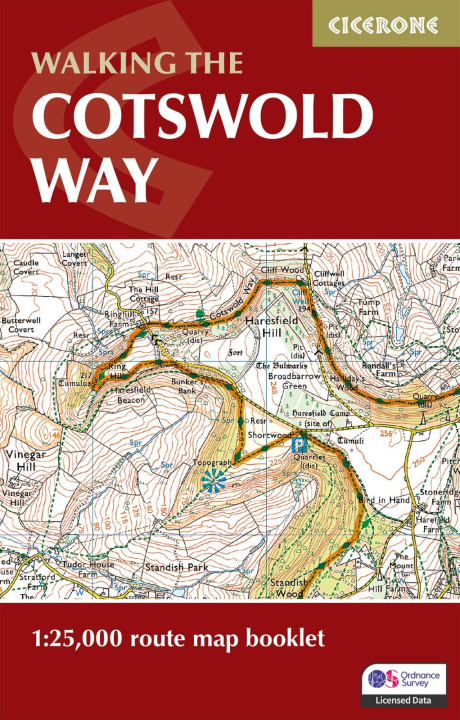 Книга Cotswold Way Map Booklet 