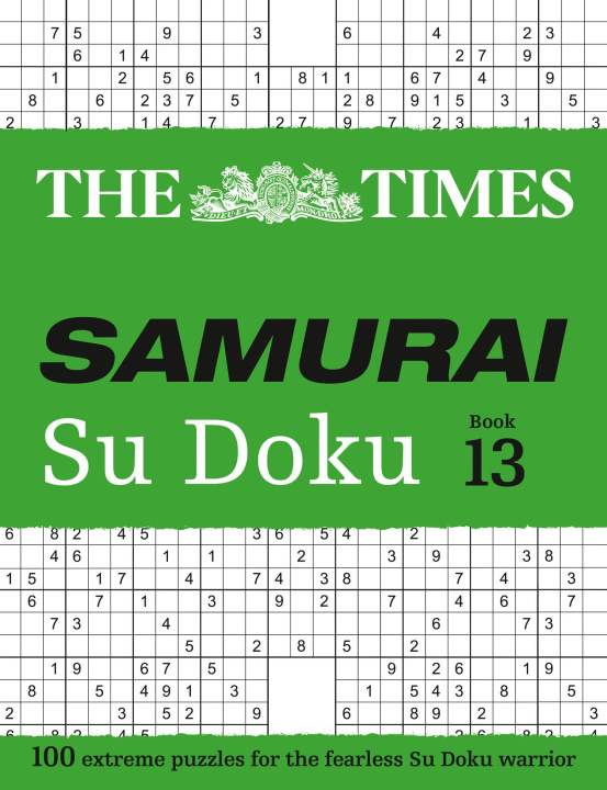 Libro Times Samurai Su Doku 13 The Times Mind Games