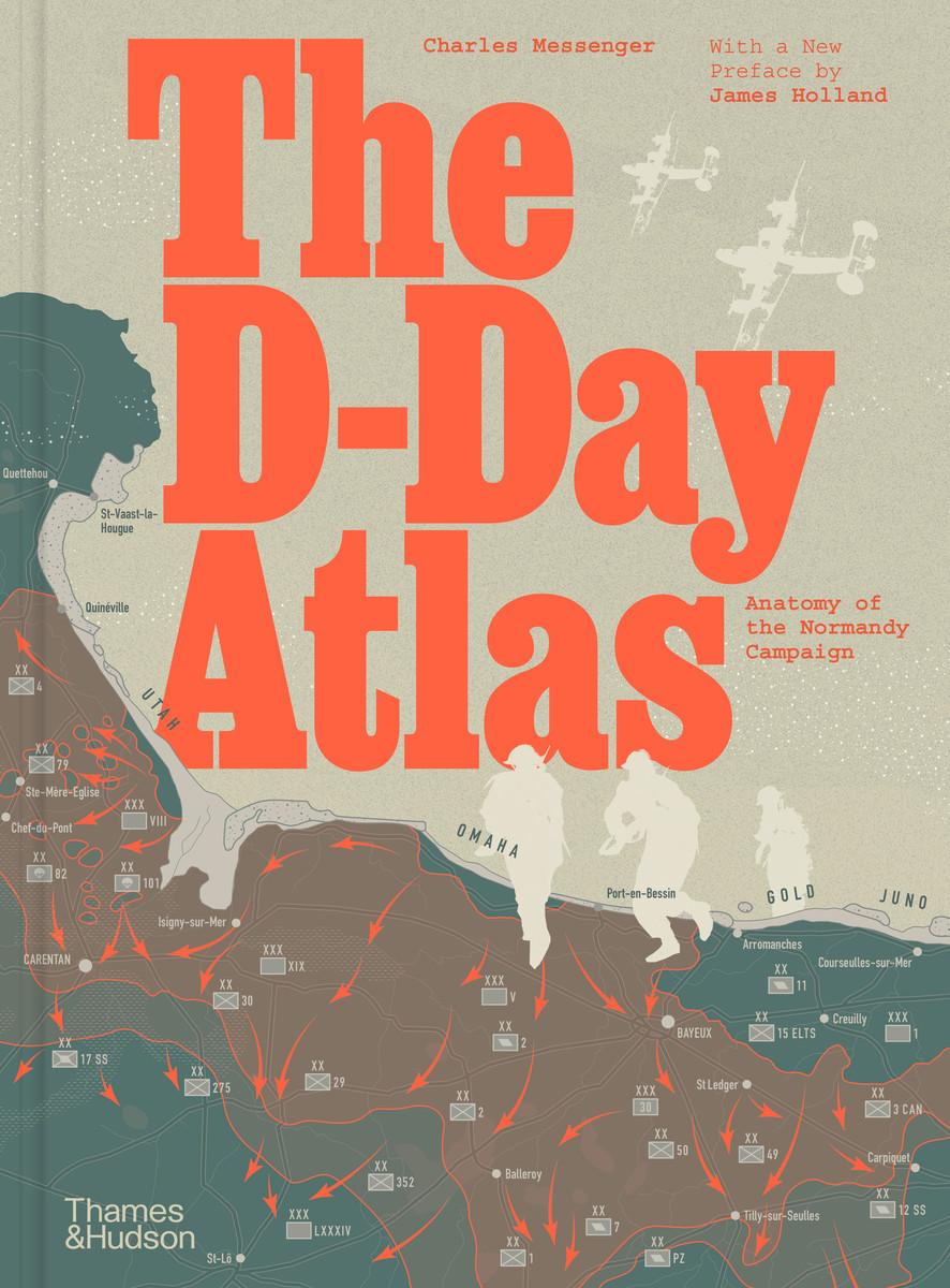 Knjiga D-Day Atlas Charles Messenger