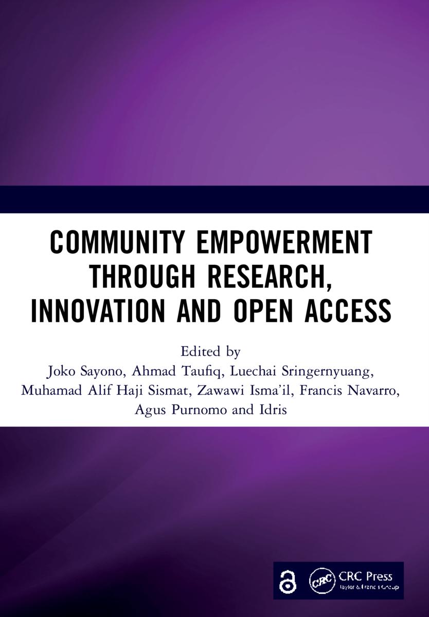Βιβλίο Community Empowerment through Research, Innovation and Open Access Joko Sayono