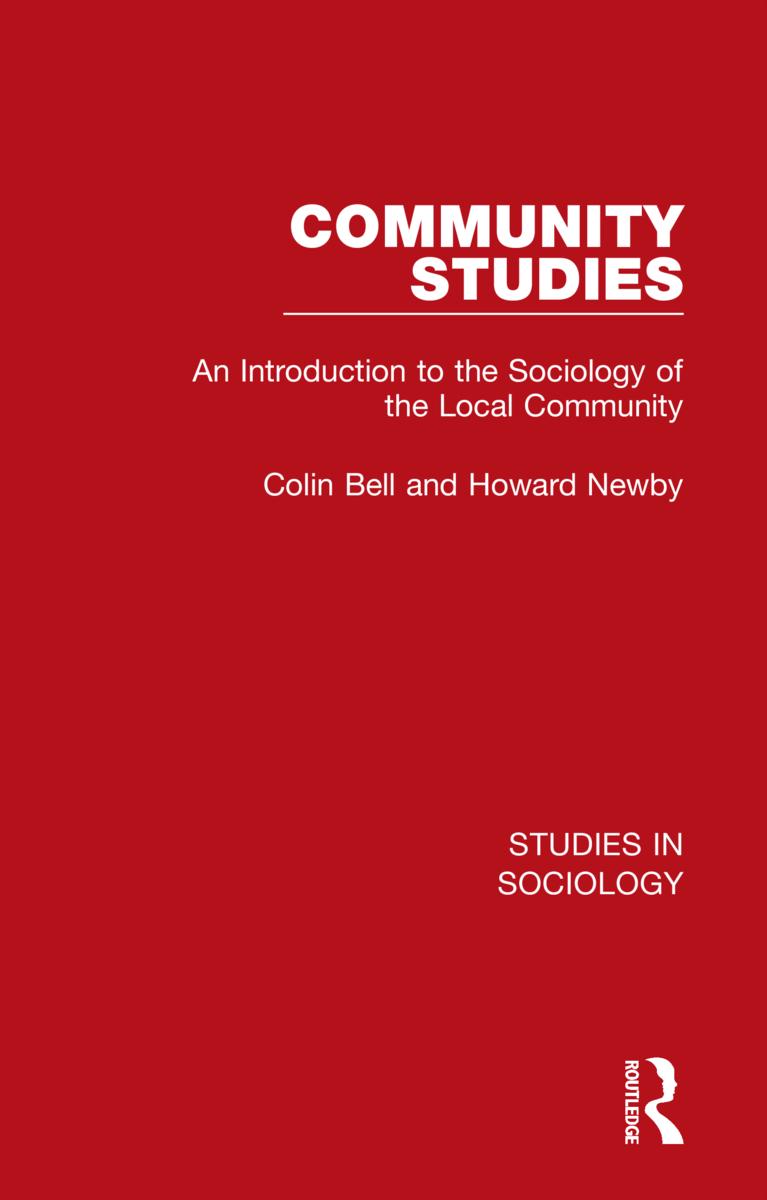 Book Community Studies Colin Bell