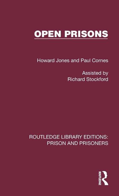Boek Open Prisons Howard Jones