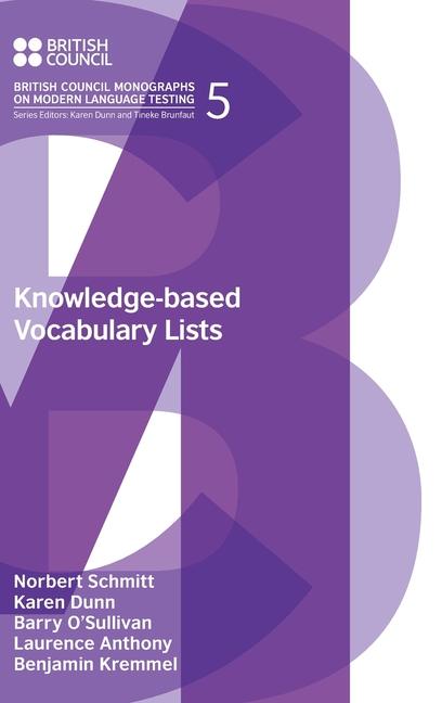 Book Knowledge-Based Vocabulary Lists Laurence Anthony