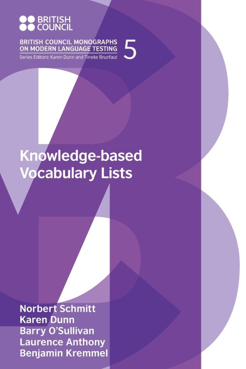 Book Knowledge-Based Vocabulary Lists Laurence Anthony