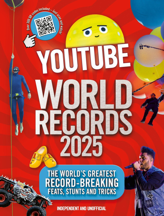 Kniha YouTube World Records 2025 Adrian Besley