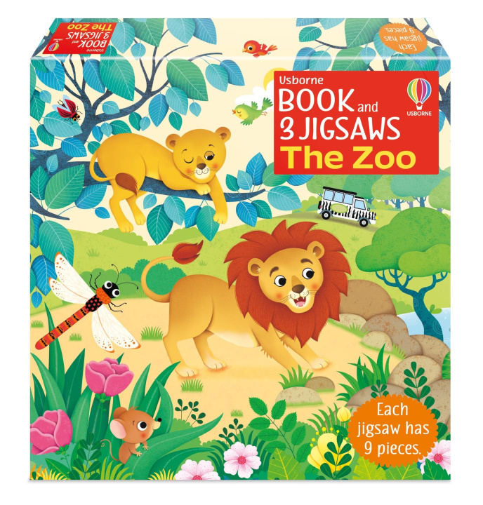 Carte Usborne Book and 3 Jigsaws: The Zoo Sam Taplin