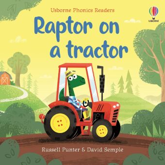 Book Raptor on a tractor Russell Punter