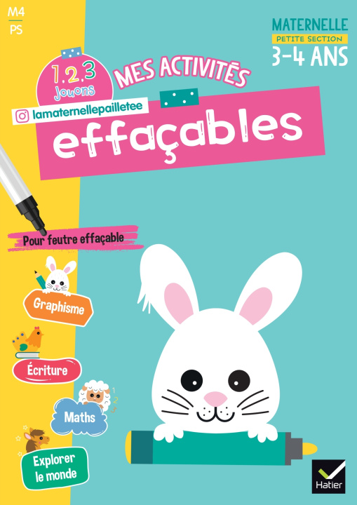 Knjiga Mes activités effaçables Petite Section Alissia Waeles