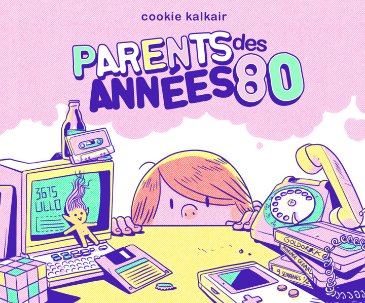 Knjiga Parents des années 80 Cookie Kalkair