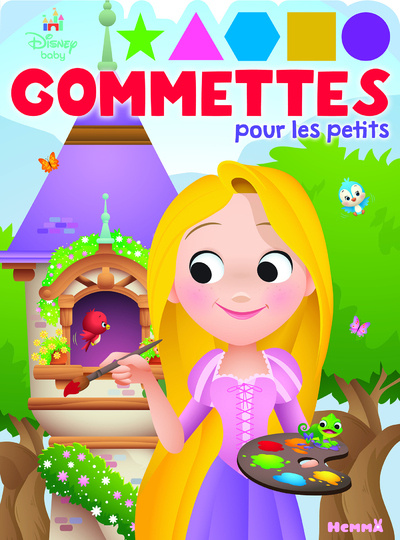 Knjiga Disney Baby - Gommettes pour les petits (Raiponce) 