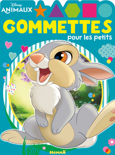 Книга Disney Animaux - Gommettes pour les petits (Gros panpan) 