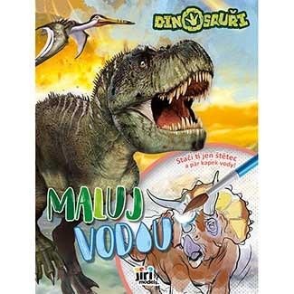 Book Dinosauři - Maluj vodou A4 