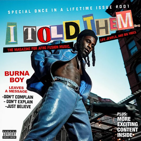 Audio I Told Them... Burna Boy