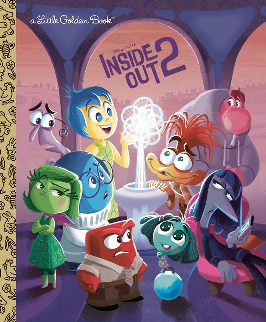 Carte Disney/Pixar Inside Out 2 Little Golden Book Disney Storybook Art Team