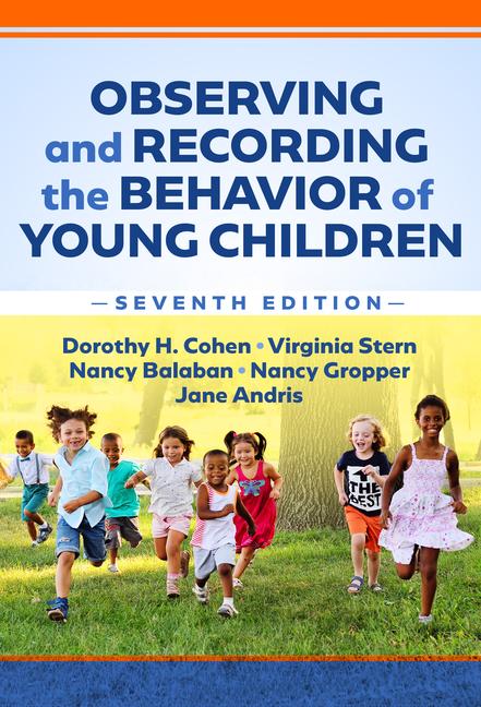 Kniha Observing and Recording the Behavior of Young Children Virginia Stern