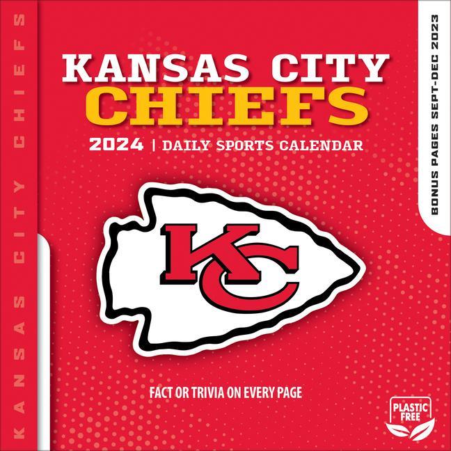 Kalendář/Diář Kansas City Chiefs 2024 Box Calendar 