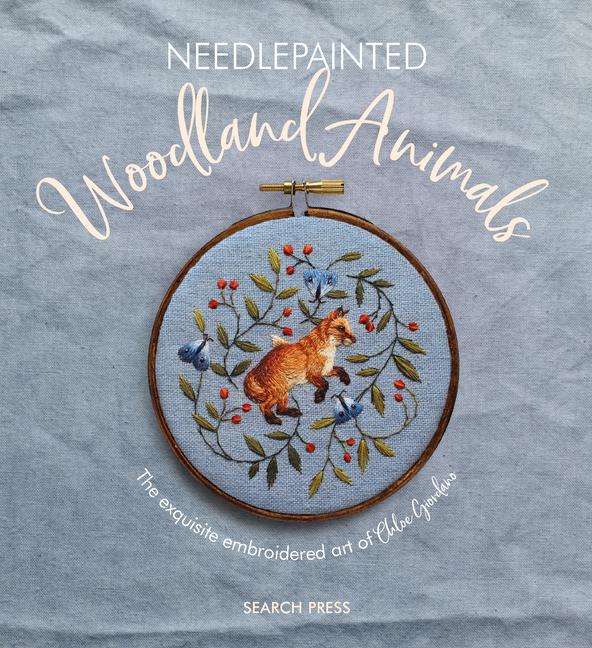 Book Needlepainted Woodland Animals: The Exquisite Embroidered Art of Chloe Giordano 