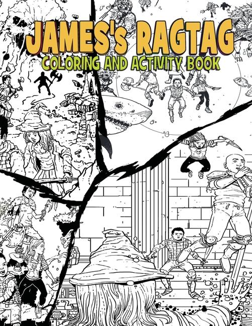Kniha James's Ragtag Coloring and Activity Book 
