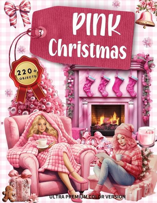 Kniha Pink Christmas Ephemera Book 
