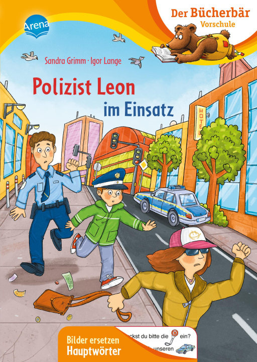 Carte Polizist Leon im Einsatz Igor Lange