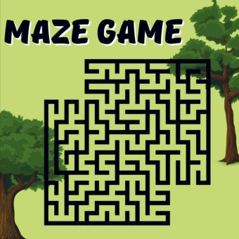 Carte Maze Game Puzzel 