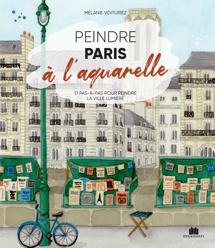 Kniha Peindre Paris à l'aquarelle Voituriez