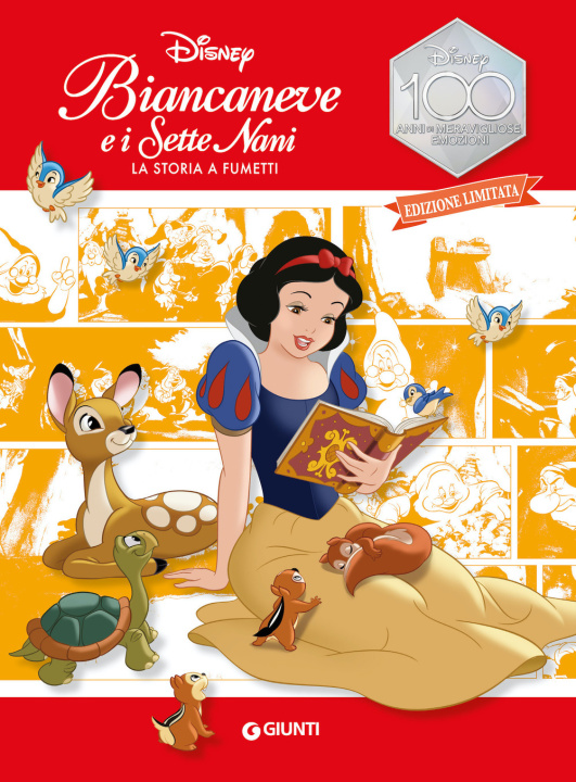 Βιβλίο Biancaneve. La storia a fumetti. Disney 100. Ediz. limitata 