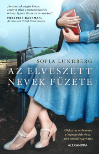 Book Az elveszett nevek füzete Sophia Lundberg