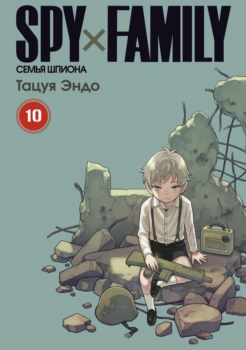 Libro Spy x Family. Семья шпиона. Том 10 Тацуя Эндо