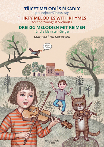 Book Třicet melodií s říkadly Magdaléna Micková