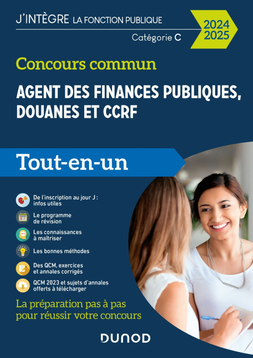 Kniha Concours commun Agent des finances publiques, douanes et CCRF - 2024-2025 Frédéric Lephay