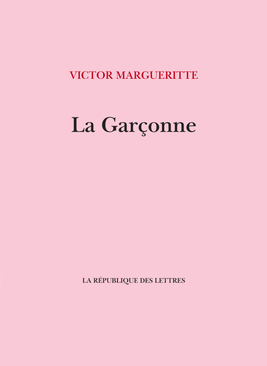 Carte La Garçonne Victor Margueritte