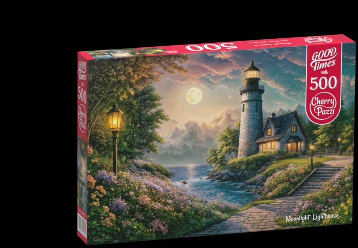 Könyv Puzzle 500 Moonlight Lighthouse 20074 
