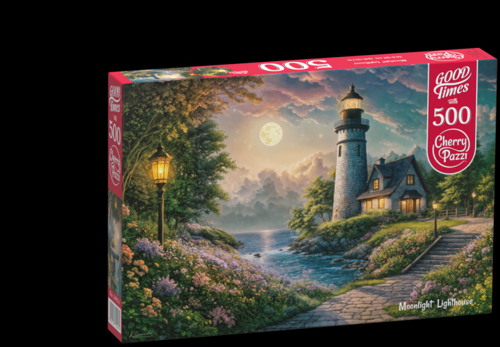 Book Puzzle 500 Moonlight Lighthouse 20074 