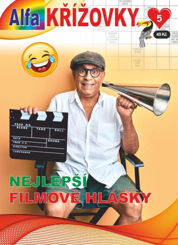 Knjiga Křížovky 5/2023 - Nejlepší filmové hlášky 