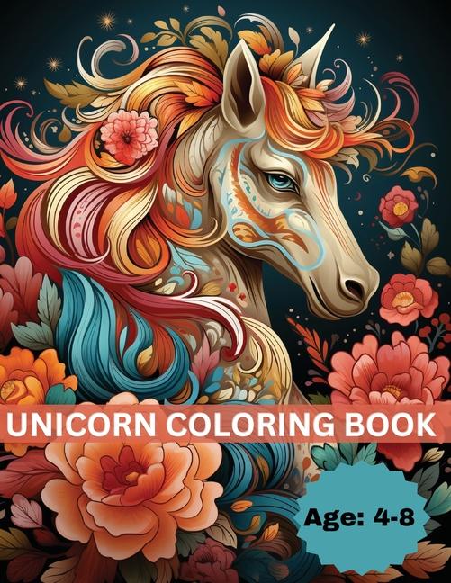 Knjiga Unicorn Coloring Book James Mwangi