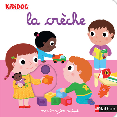 Libro Mon imagier animé la crèche 