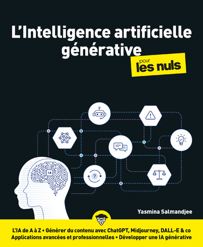 Könyv L'intelligence artificielle générative pour les Nuls Yasmina Salmandjee