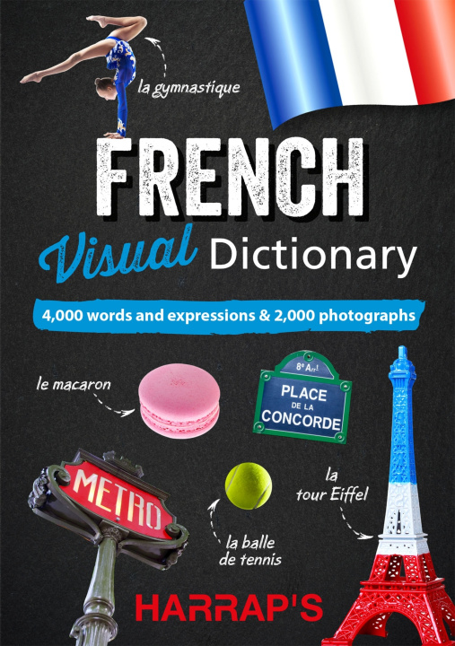 Книга French Visual Dictionary Harrap's 