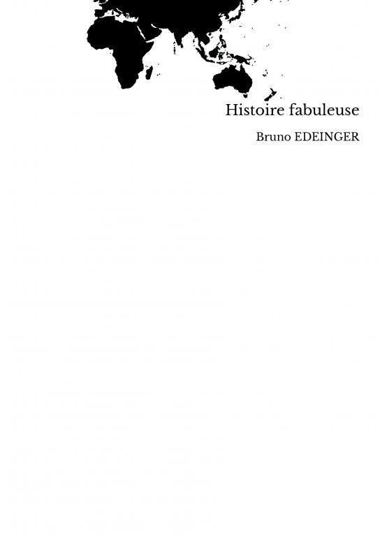 Knjiga Histoire fabuleuse EDEINGER