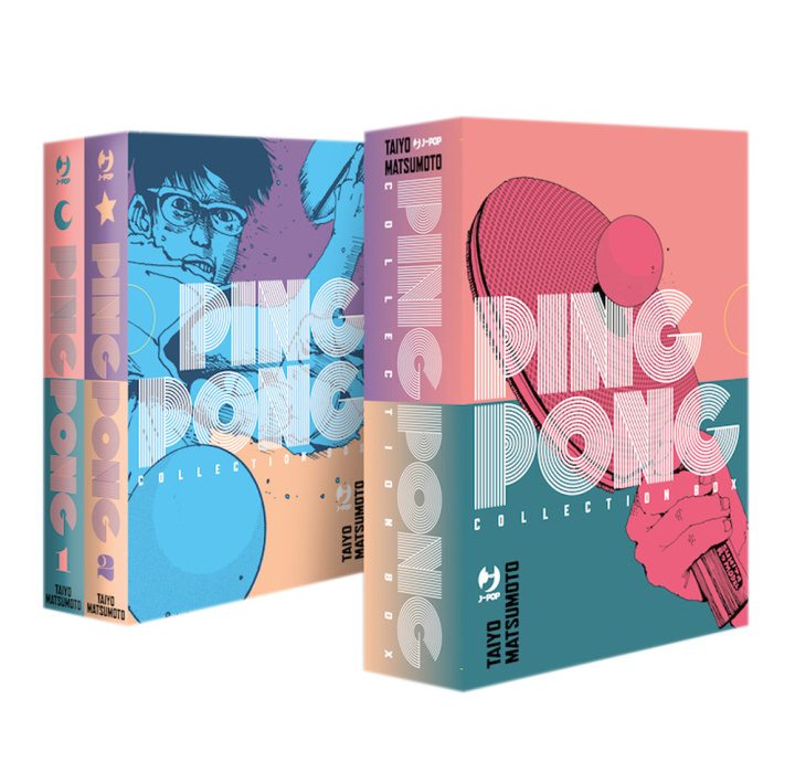 Kniha Ping pong. Collection box Taiyo Matsumoto