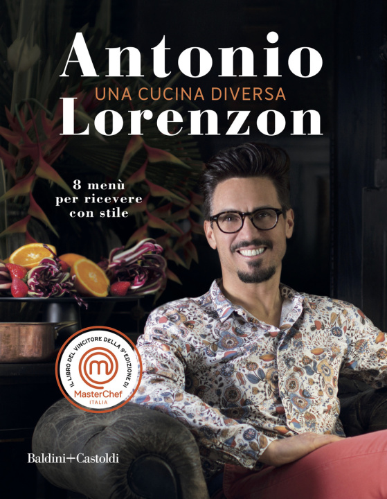 Книга mia cucina diversa Antonio Lorenzon