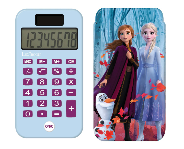 Książka Kalkulator kieszonkowy Disney Frozen z osłoną ochronną C45FZ 